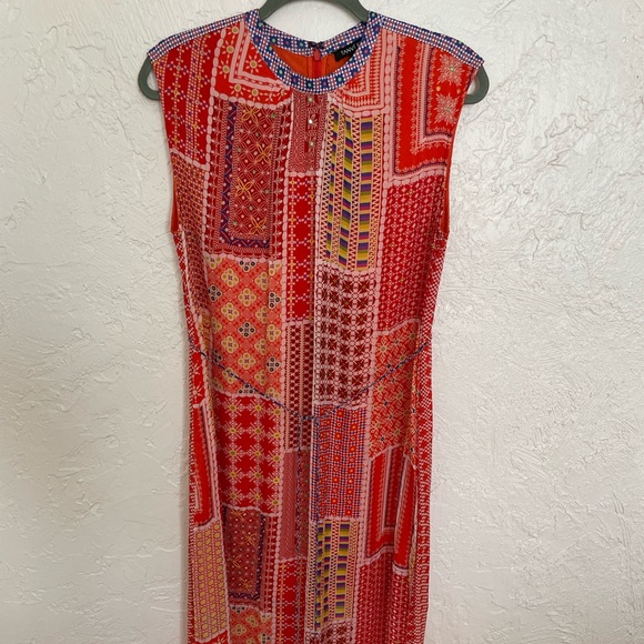 Anthropologie Tanvi Kedia Patchwork Sol Dress M - Picture 1 of 14